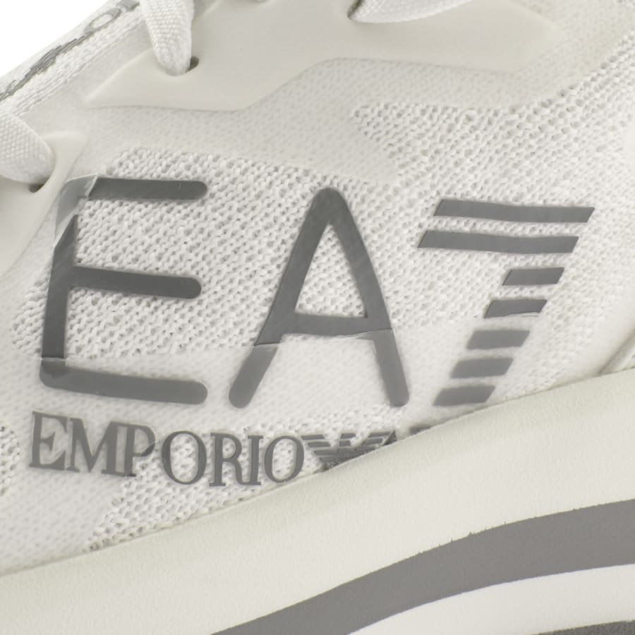EA7 Emporio Armani Logo Trainers White